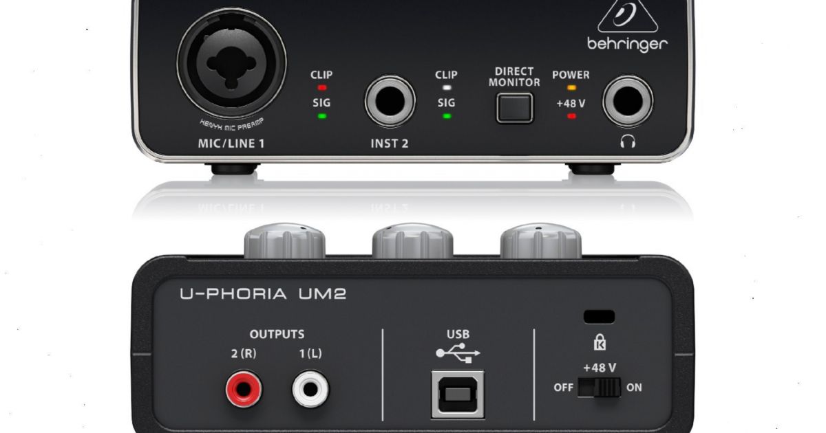 Behringer UM2 « Interfaces de Audio « Audio & Grabacion « arthurmusic ...