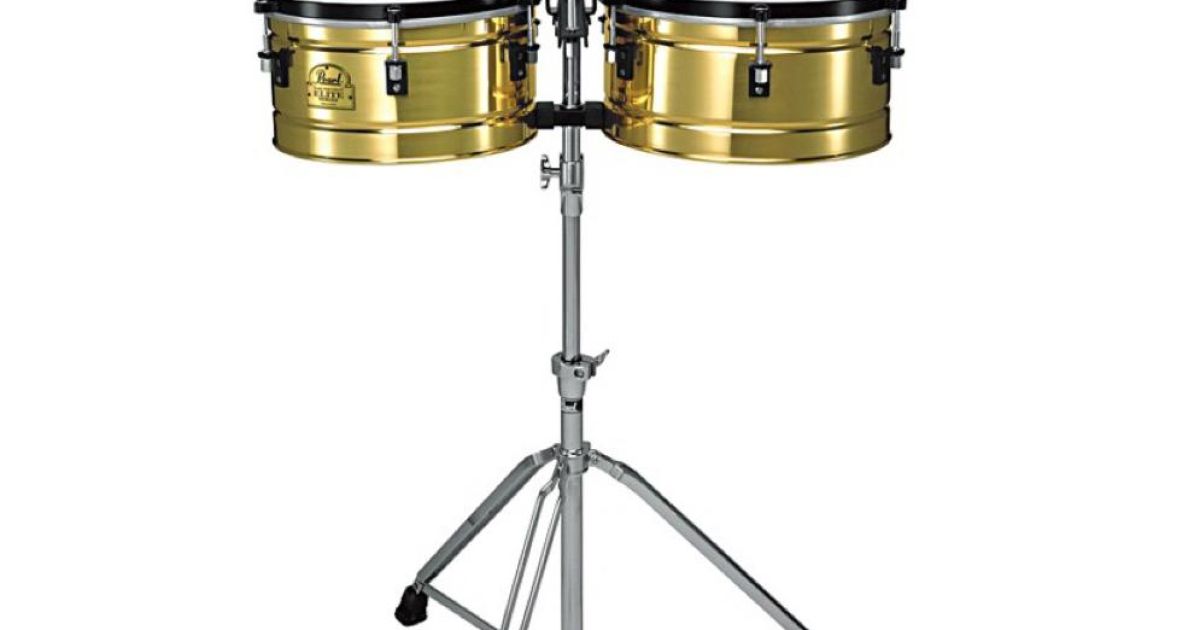 Elite Brass Timbales Pearl « Timbaletas « Baterias & Percusión
